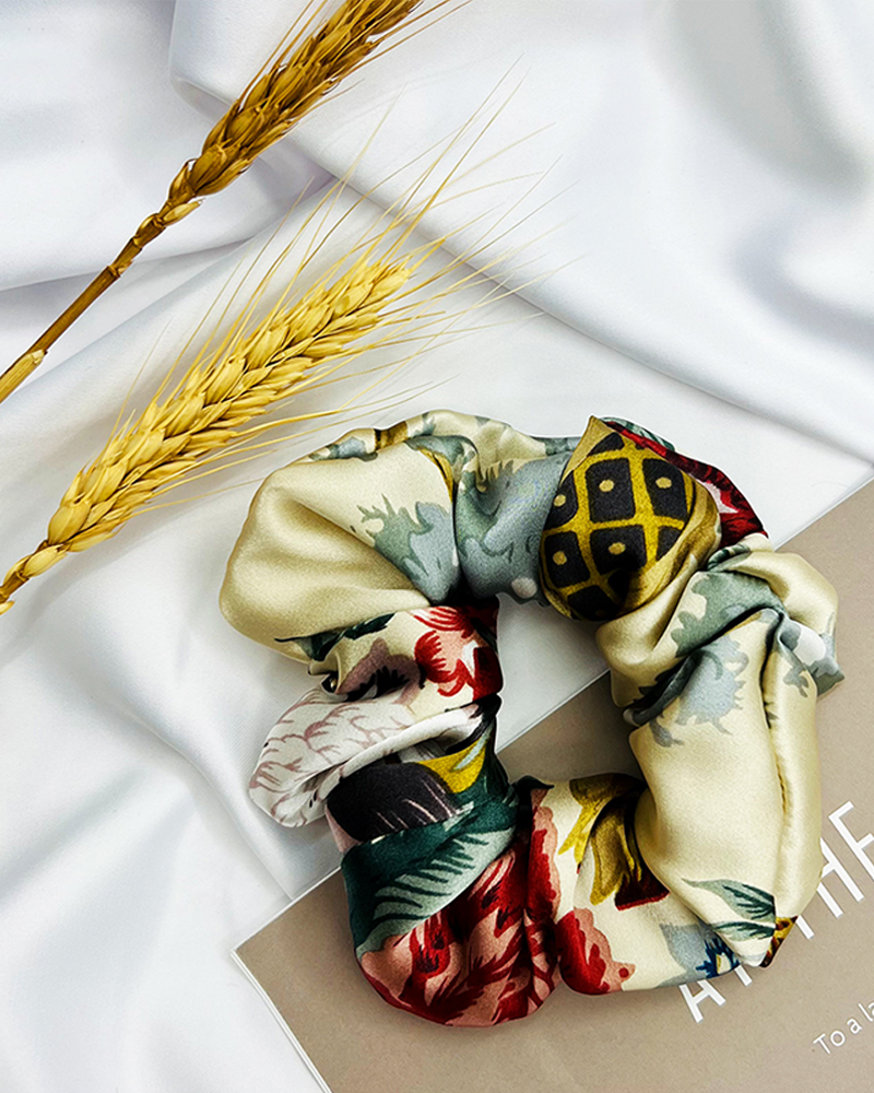 Florence Silk Scrunchy