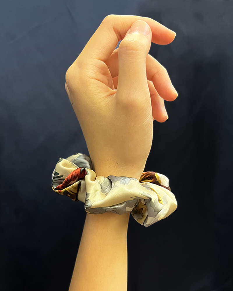 Florence Silk Scrunchy