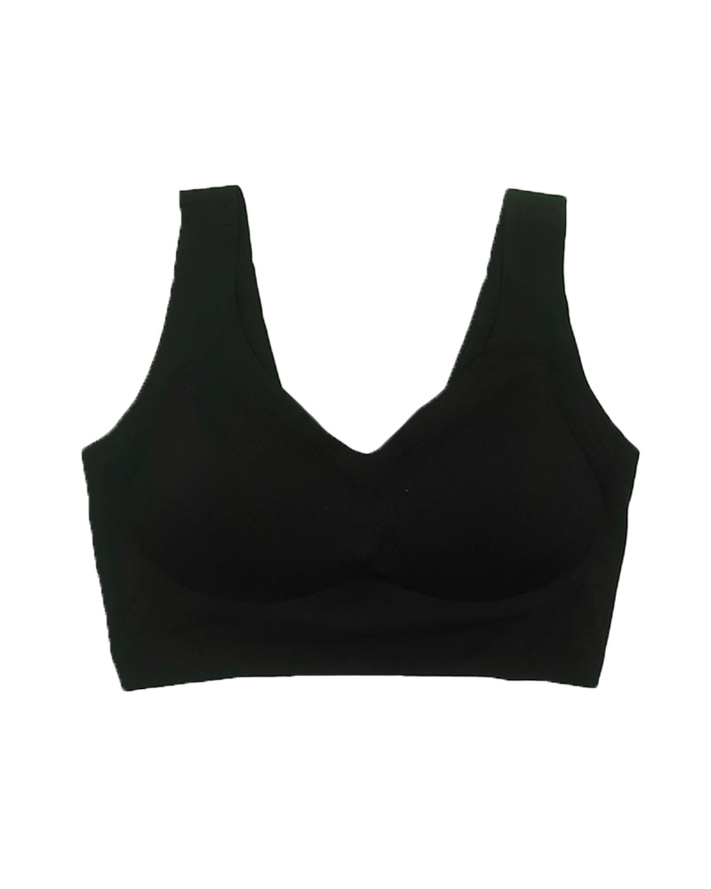 Buckle Comfy Plus Size Seamless Bra