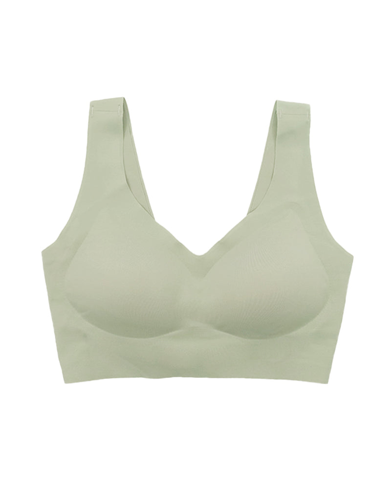 Buckle Comfy Plus Size Seamless Bra