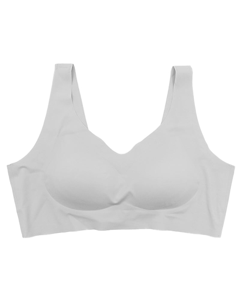 Buckle Comfy Plus Size Seamless Bra