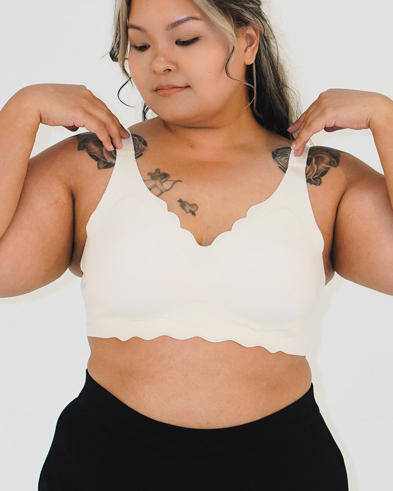 Daily Buckle Seamless Plus Size Bra