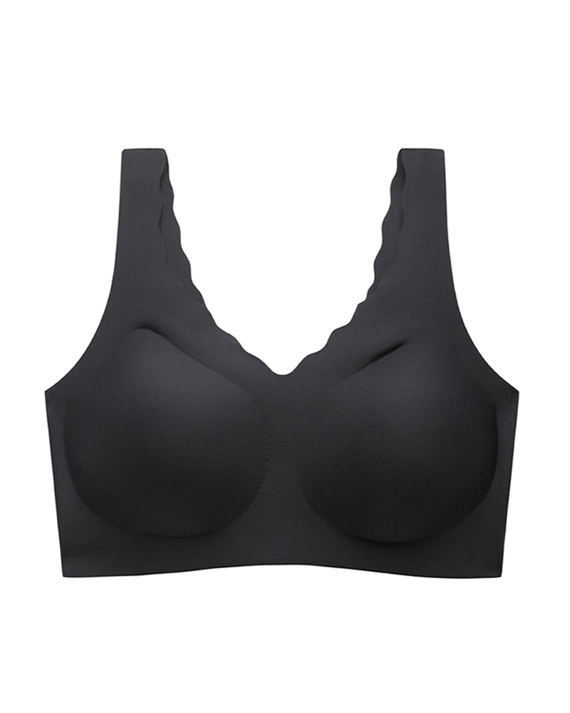 Z-bra Buckle Padded Seamless Bra