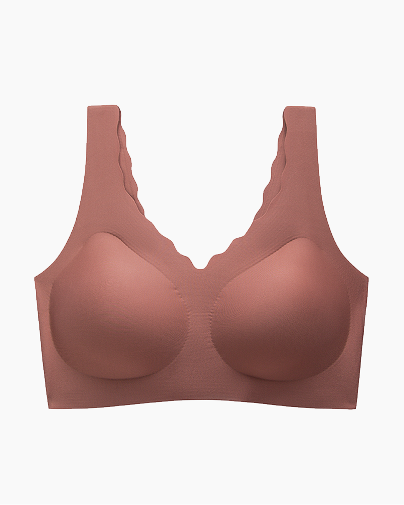 Z-bra Buckle Padded Seamless Bra