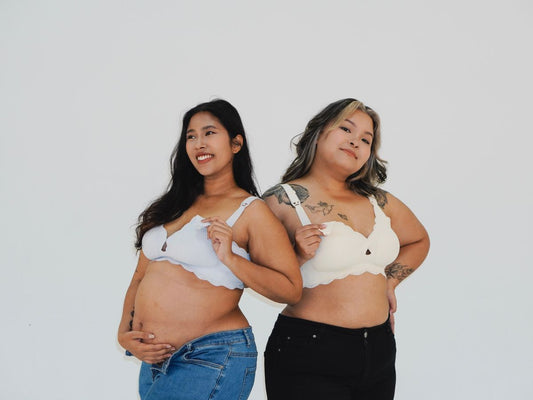 Difference Between Maternity Plus-Size Bras and Nursing Plus Size Bras