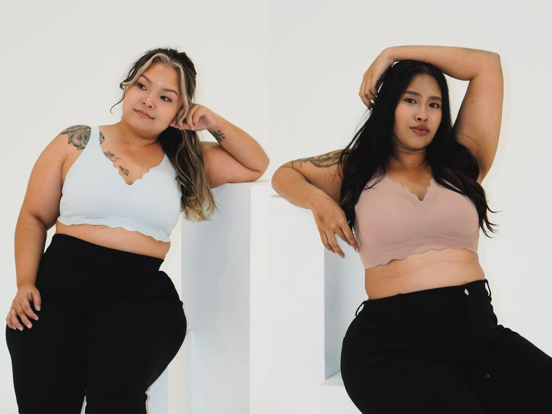 Curvy Women Can Choose Supportive Wire-Free and Seamless Big Bras
