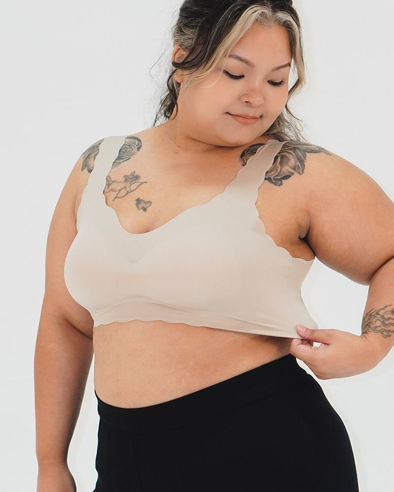 Comfy Wear Plus Size Seamless Bra