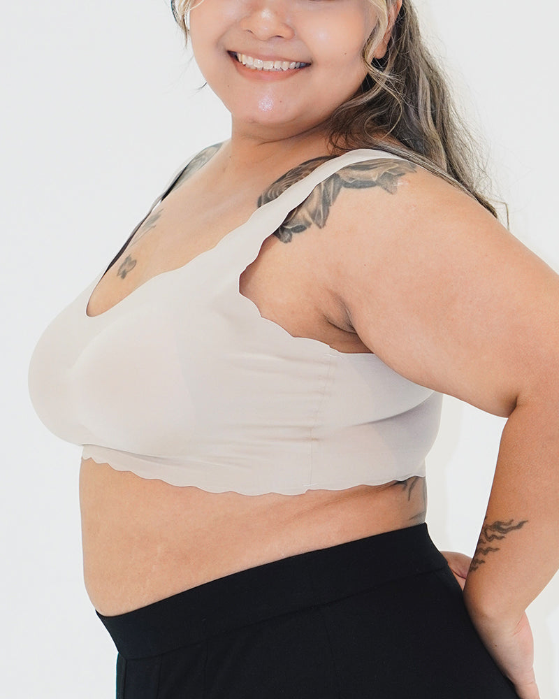 Comfy Wear Plus Size Seamless Bra