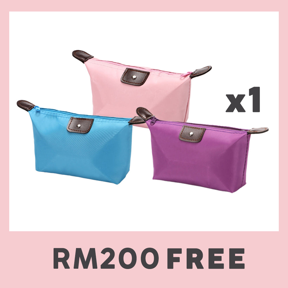 Free Cosmetic Bag (Spend RM200)